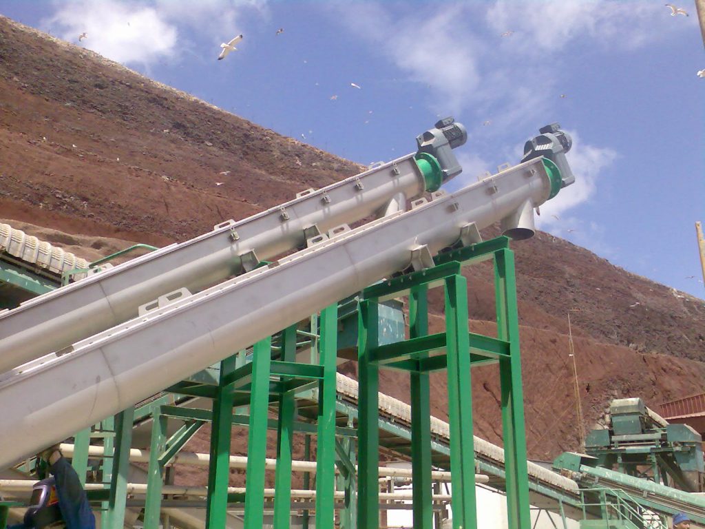 By-product - Auger conveyors