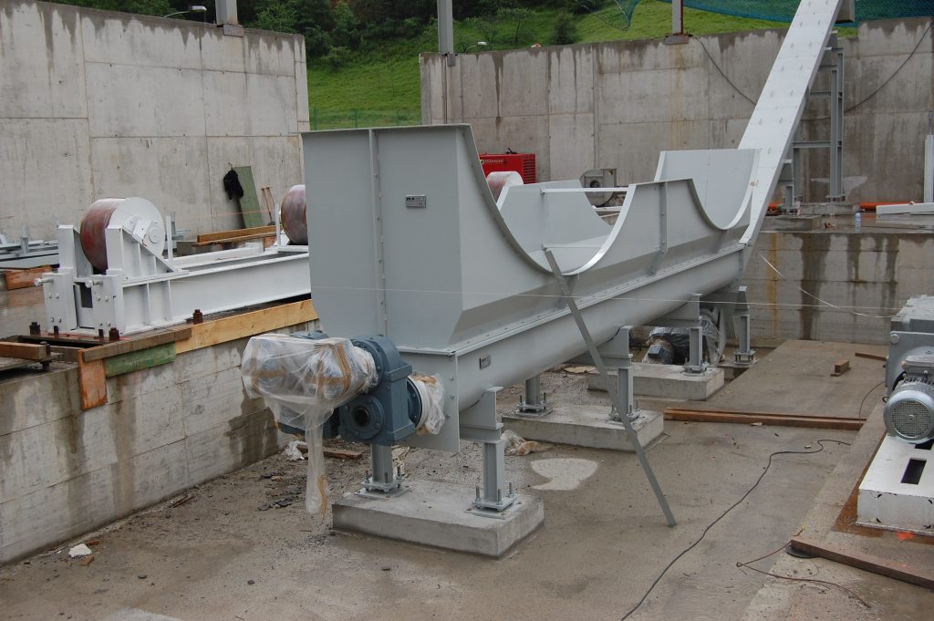 Purification and recycling augers