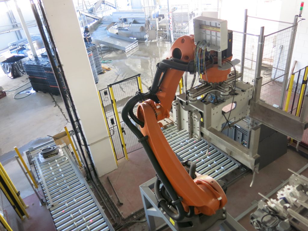 sectores embalaje - robot manutención 4