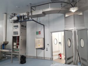 descensor + volcador bandejas y cuadro automatismos